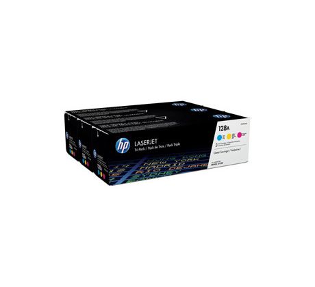 TONER HP CF371AM Troj-Pack HP128A CE321A+CE322A+CE323A 3x (1300 str.) (CF371AM)