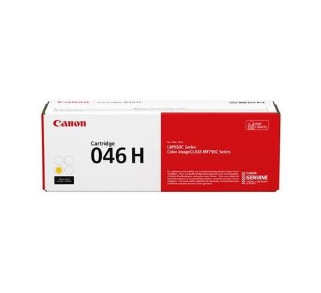 toner CANON CRG-046H yellow i-SENSYNS LBP650C, iC MF730C (5000 str.) (1251C002)