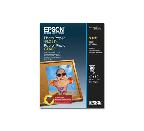 papier EPSON S042549 photo glossy 10x15, 500 ks balenie (C13S042549)