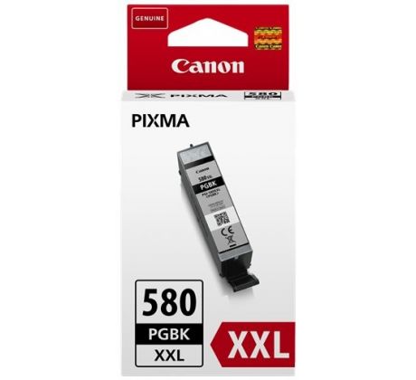 kazeta CANON PGI-580PGBK XXL black TS6150/TS8150/TR7550/TR8550 (600 str.) (1970C001)