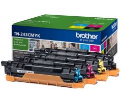 toner BROTHER TN-243 K/C/M/Y kit HL-L3210CW/L3270CDW, DCP-L3510CDW/L3550CDW, MFC-L3730CDN/L3770CDW (4x 1000 str.) (TN243CMYK)