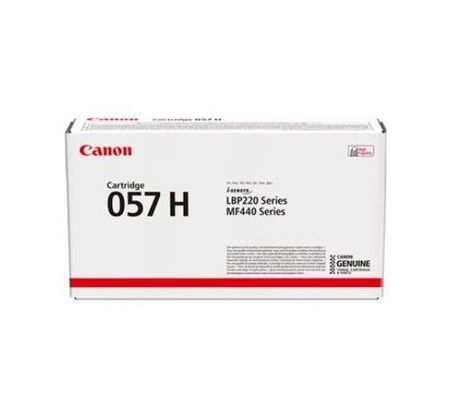 toner CANON CRG-057H black i-SENSYNS LBP223/LBP226, MF443/MF446 (10000 str.) (3010C002)