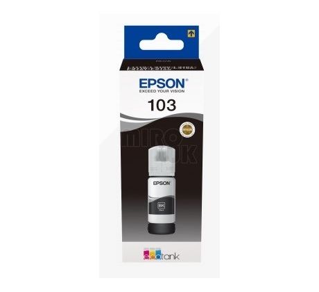 kazeta EPSON ecoTANK 103 Black - 65 ml (C13T00S14A)