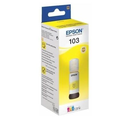 kazeta EPSON ecoTANK 103 Yellow - 65 ml (C13T00S44A)