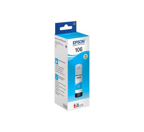 kazeta EPSON ecoTANK 106 Cyan - 70 ml (5000 str.) (C13T00R240)