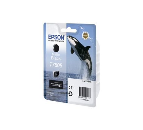 kazeta EPSON T7608 SureColor SC-P600 matte black (C13T760840)