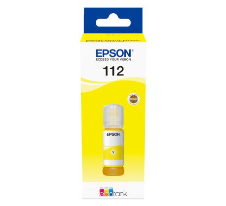 kazeta EPSON ecoTANK 112 Yellow pigment (6000 str.) (C13T06C44A)