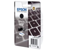 kazeta EPSON 407 L WorkForce WF-4745 black (2600 str.) (C13T07U140)