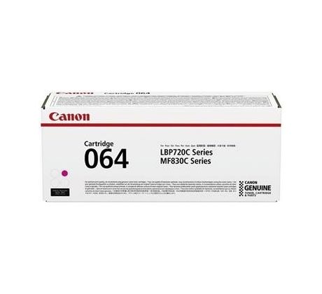 toner CANON CRG-064 magenta i-SENSYS MF832Cdw, LBP722Cdw (5000 str.) (4933C001)