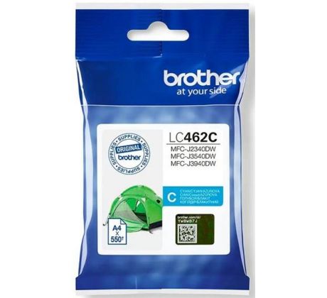 kazeta BROTHER LC-462 Cyan MFC-J2340DW/J3540DW/J3940DW (550 str.) (LC462C)