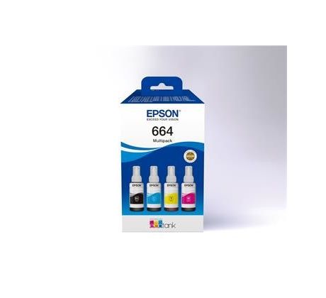 multipack EPSON ecoTANK 664 CMYK (C13T66464A)