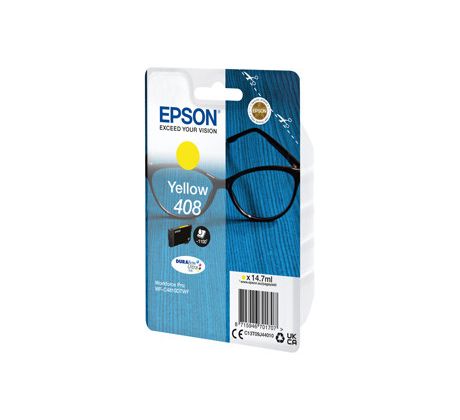 kazeta EPSON WF-C4810 yellow 408 (1100 str.) (C13T09J440)