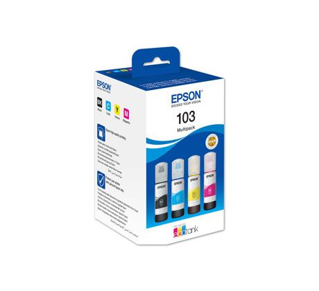 multipack EPSON ecoTANK 103 CMYK (4x65ml) (C13T00S64A)