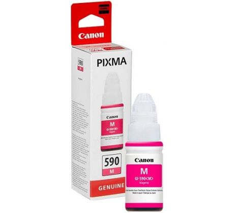 atramentová náplň CANON GI-590M magenta PIXMA G1500/G2500/G3500/G4500 (7000 str.) (1605C001)