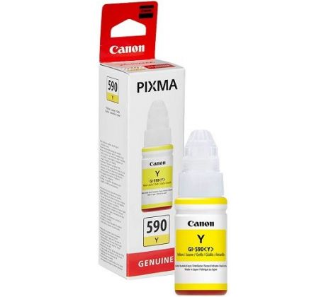 atramentová náplň CANON GI-590Y yellow PIXMA G1500/G2500/G3500/G4500 (7000 str.) (1606C001)