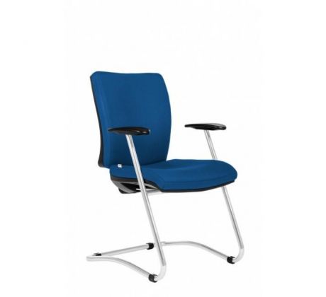 Konferenčná stolička Gala modrá D4