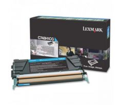 Toner Lexmark C748 CYAN (10000 str.) (C748H1CG)