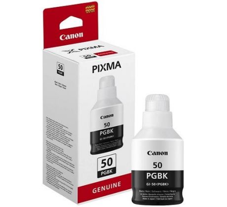 atramentová náplň CANON GI-50BK black PIXMA G5050/G6050/G7050, GM2050/GM4050 (6000 str.) (3386C001)