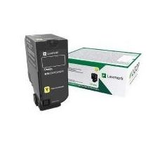 Toner Lexmark CS72x YELLOW (10000 str.) (75B20Y0)