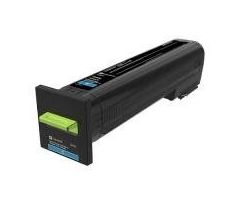 Toner Lexmark CS820, CX82x, CX860 CYAN (22000 str.) (72K2XC0)