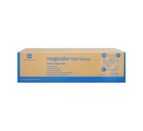 toner MINOLTA Magicolor 5540/5550/5570 C/M/Y kit (3x 6000 str.) (A06VJ52)