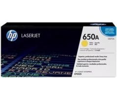 TONER HP CE272A Žltý toner pre Color LaserJet CP5525 (15000 str.) (CE272A)