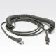 USB CBL SERIE A/9FT COILED (CBA-U12-C09ZAR)