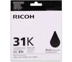 toner RICOH Typ GC 31 LC Black GXe2600/GXe3000N/GXe3300N/GXe3350N/GXe5550 (405688)