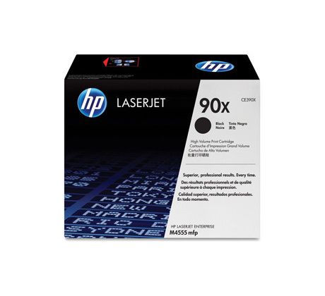 TONER HP CE390X Čierny pre LaserJet Enterprise M4555 serie (24000 str.) (CE390X)