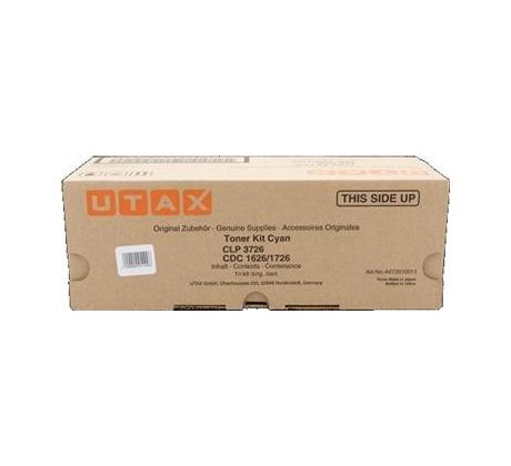 toner UTAX CD C1626/C1726/C5526/C5626, TA DC C2626/C2726/C6626 cyan (4472610011/4472610111)