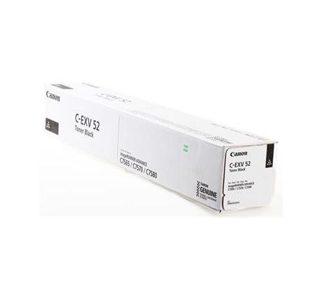 toner CANON C-EXV52BK black iRC7565i/C7570i/C7580i (82000 str.) (0998C002)