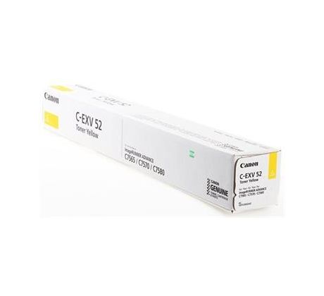 toner CANON C-EXV52Y yellow iRC7565i/C7570i/C7580i (66500 str.) (1001C002)