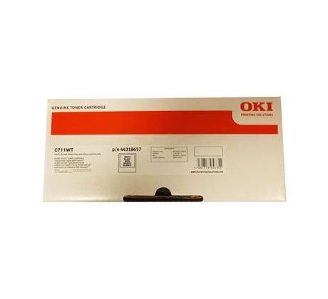 toner OKI C711WT white (44318657)