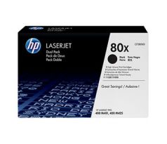 TONER HP CF280XD čierny HP No.80X dvojbalenie (2x 6900 str.) (CF280XD)