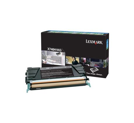 Toner Lexmark X746/X748 BLACK (12000 str.) (X746H1KG)