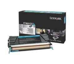 Toner Lexmark X746/X748 CYAN (7000 str.) (X746A1CG)