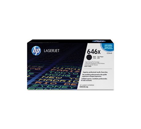 TONER HP CE264X Čierny pre LaserJet CM4540 (17000 str.) (CE264X)