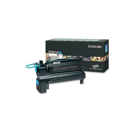 Toner Lexmark X792 CYAN (20000 str.) (X792X1CG)