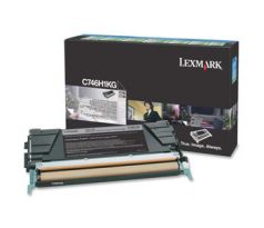 Toner Lexmark C746/C748 BLACK (12000 str.) (C746H1KG)