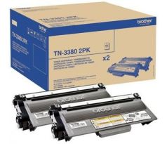 toner BROTHER TN-3380 TWIN HL-5440D/5450DN/5470DW/6180DW, DCP-8110DN/8250DN, MFC-8510DN/8520DN/8950DW (2x 8000 str.) (TN3380TWIN)