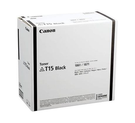 toner CANON T15 black i-SENSYS X 1861/1871 (42000 str.) (5818C001)