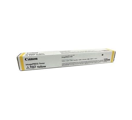 toner CANON T07 yellow iP C165/C170/C265/C270 (37500 str.) (3644C001)