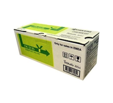 toner KYOCERA TK-5135Y Yellow TASKalfa 265Ci/266Ci (5000 str.) (TK-5135Y)