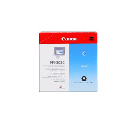 kazeta CANON PFI-303C cyan iPF 810/820 (330 ml) (2959B001)