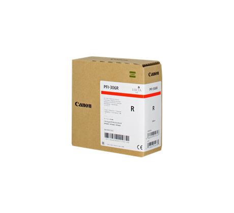 kazeta CANON PFI-306R red iPF 8300/8400/9400 (330 ml) (6663B001)