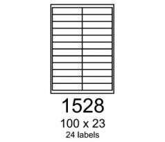 etikety RAYFILM 100x23 žlté flourescentné laser R01311528A (100 list./A4) (R0131.1528A)