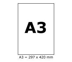 etikety RAYFILM 297x420 vysokolesklé biele laser A3 R01191123A3A (100 list./A3) (R0119.1123A3A)