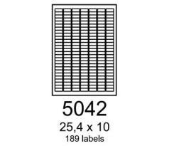 etikety RAYFILM 25,4x10 zelené flourescentné laser R01305042A (100 list./A4) (R0130.5042A)