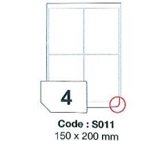 etikety RAYFILM 150x200 vysokolesklé biele laser SRA3 R0119S011A (100 list./SRA3) (R0119.S011A)