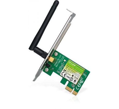 Wireless PCI Express N TP-LINK TL-WN781ND 150Mbps Adapter, 802.11n/g/b, odnímateľná anténa (TL-WN781ND)